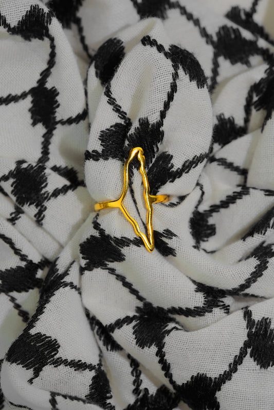 The Scent Of Palestine Ring | Stainless Steel Jewelry